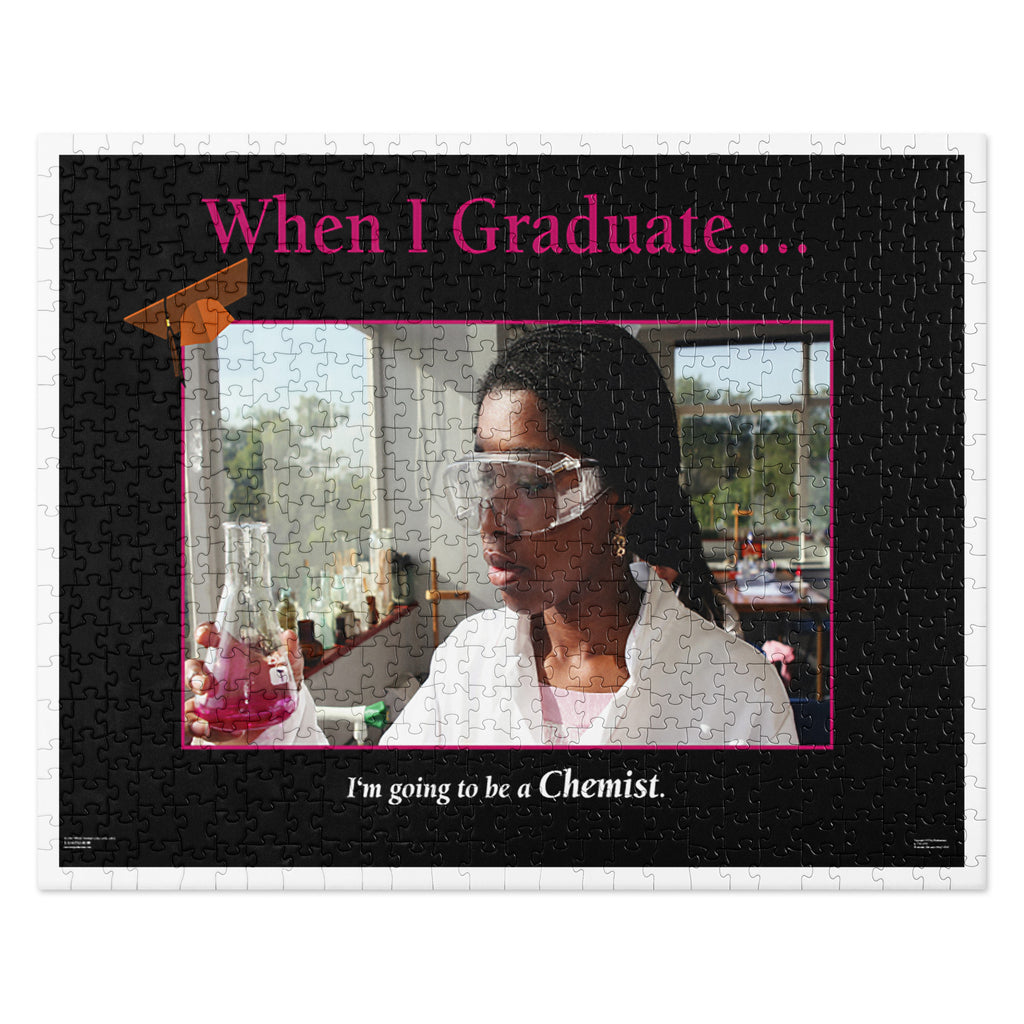 When I Graduate.......I'm going to be a Chemist-520 pcs Jigsaw puzzle