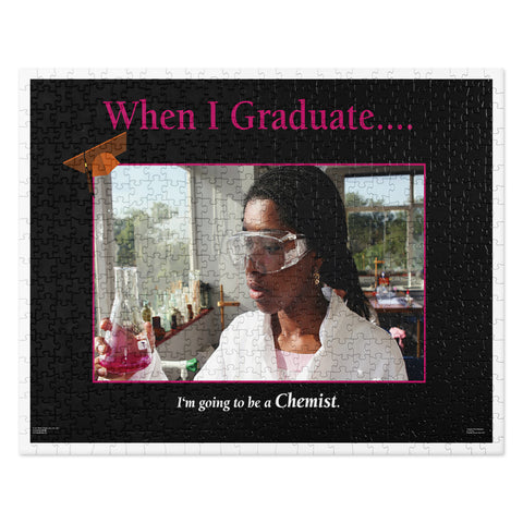 When I Graduate.......I'm going to be a Chemist-520 pcs Jigsaw puzzle