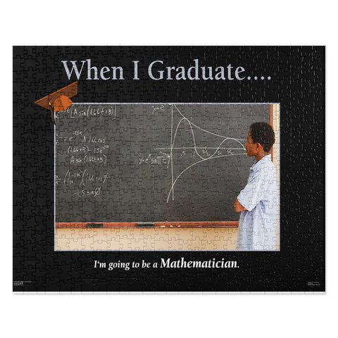 When I Graduate.......I'm going to be a Mathematician-520 pcs Jigsaw puzzle