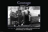 Courage Print - Motivation Product Depot