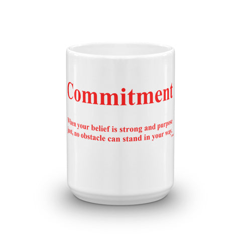 Commitment Coffee Mug WB