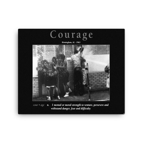 Courage Canvas Art