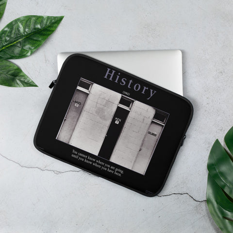 History (Segregated Restroom) 13" Laptop Sleeve