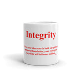 Integrity Coffee Mug WB