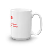 Vision Quote Mug Red