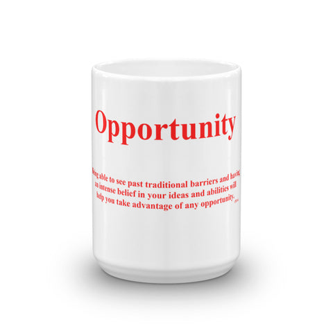 Opportunity Coffee Mug WB
