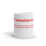 Commitment Coffee Mug WB