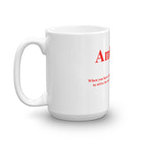 Ambition Coffee Mug WB