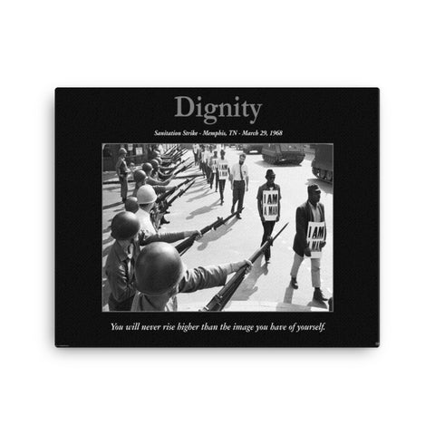 Dignity Canvas Art