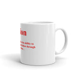 Vision Quote Mug Red