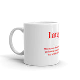 Integrity Coffee Mug WB