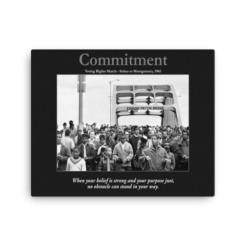 Commitment Canvas Art