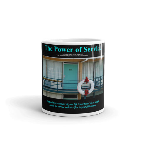 The Power of Service Coffee Mug