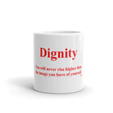 Dignity Coffee Mug WB